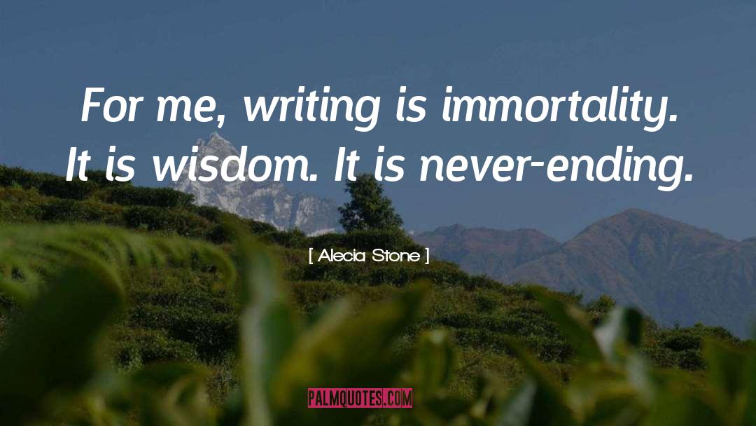 Informational Writing quotes by Alecia Stone