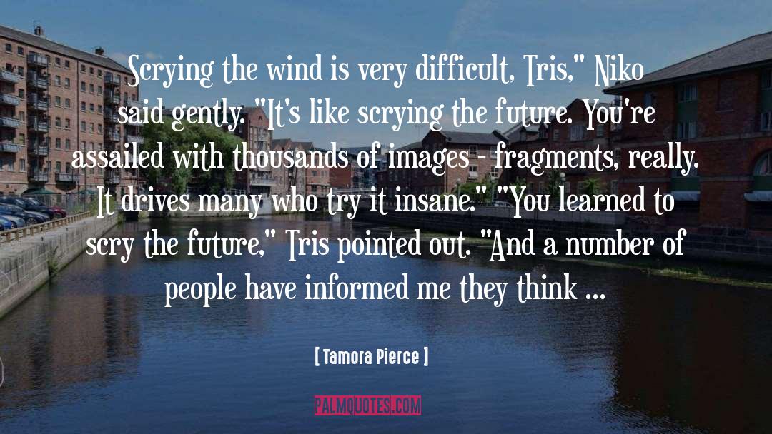 Informed quotes by Tamora Pierce