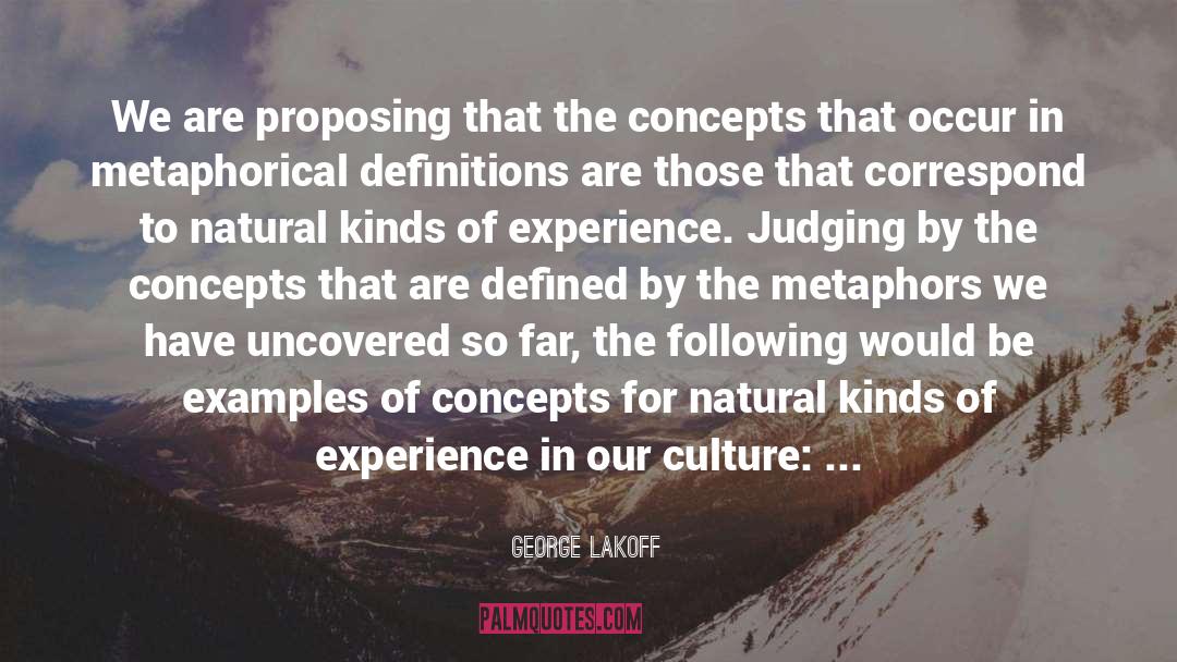 Infraction Examples quotes by George Lakoff