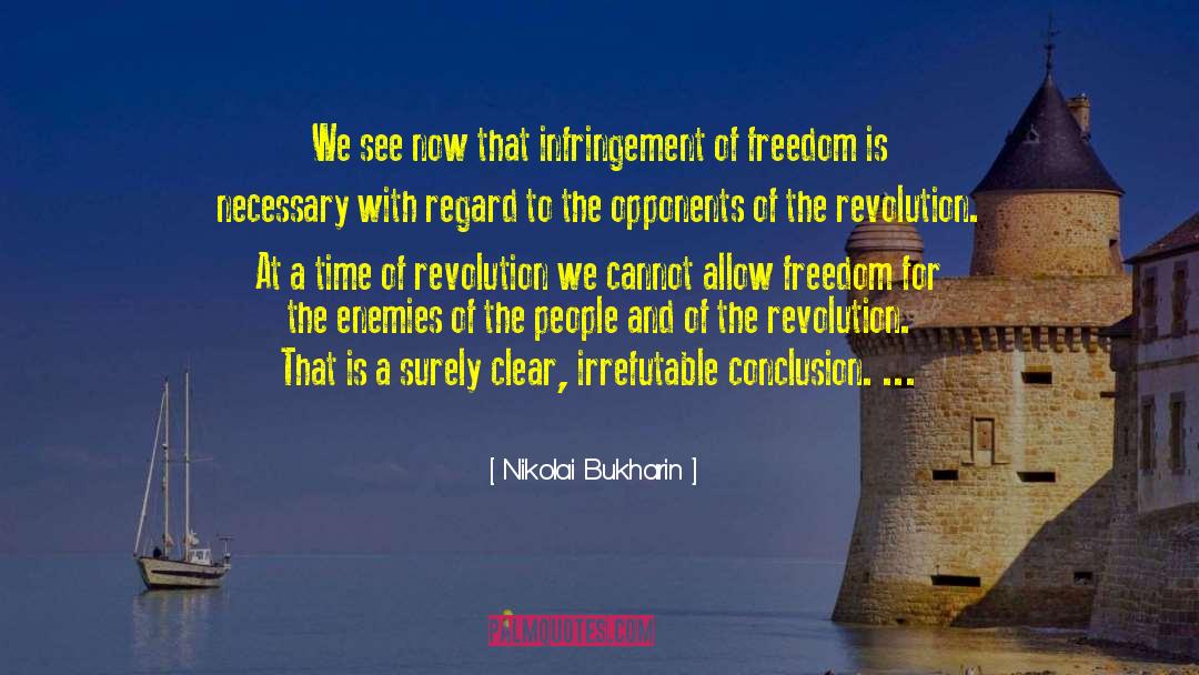 Infringement quotes by Nikolai Bukharin