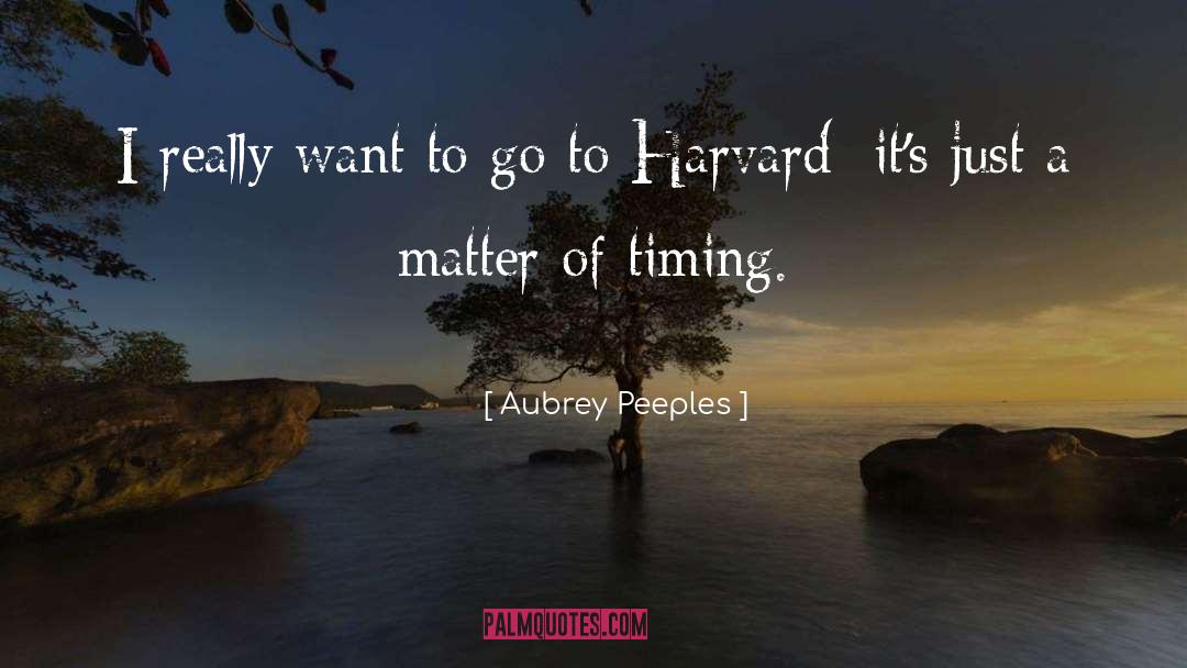 Ingrao Harvard quotes by Aubrey Peeples