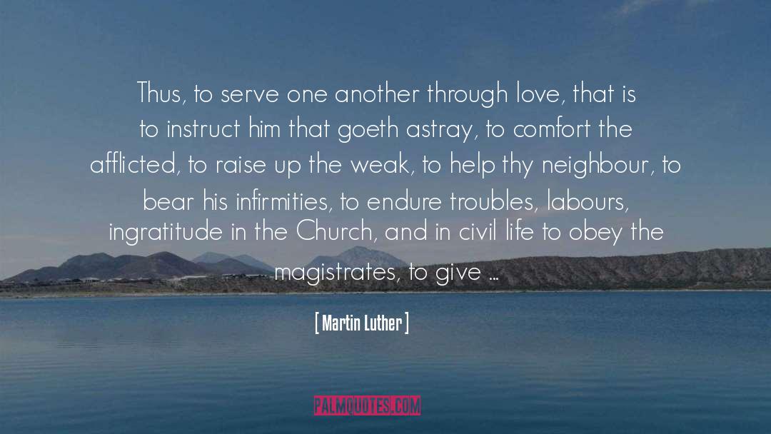 Ingratitude quotes by Martin Luther