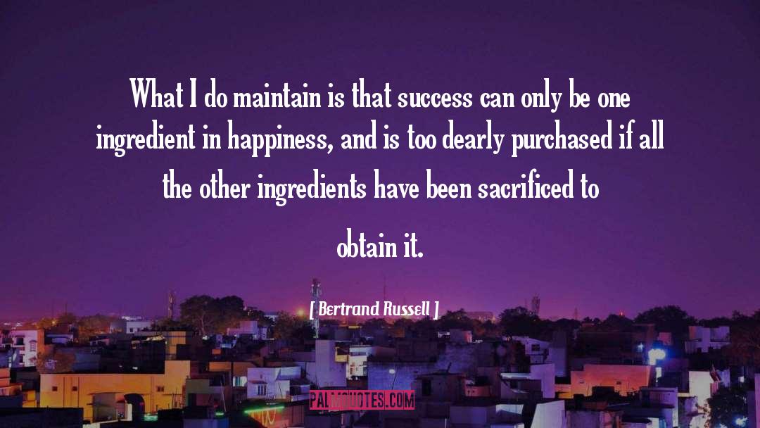 Ingredients quotes by Bertrand Russell