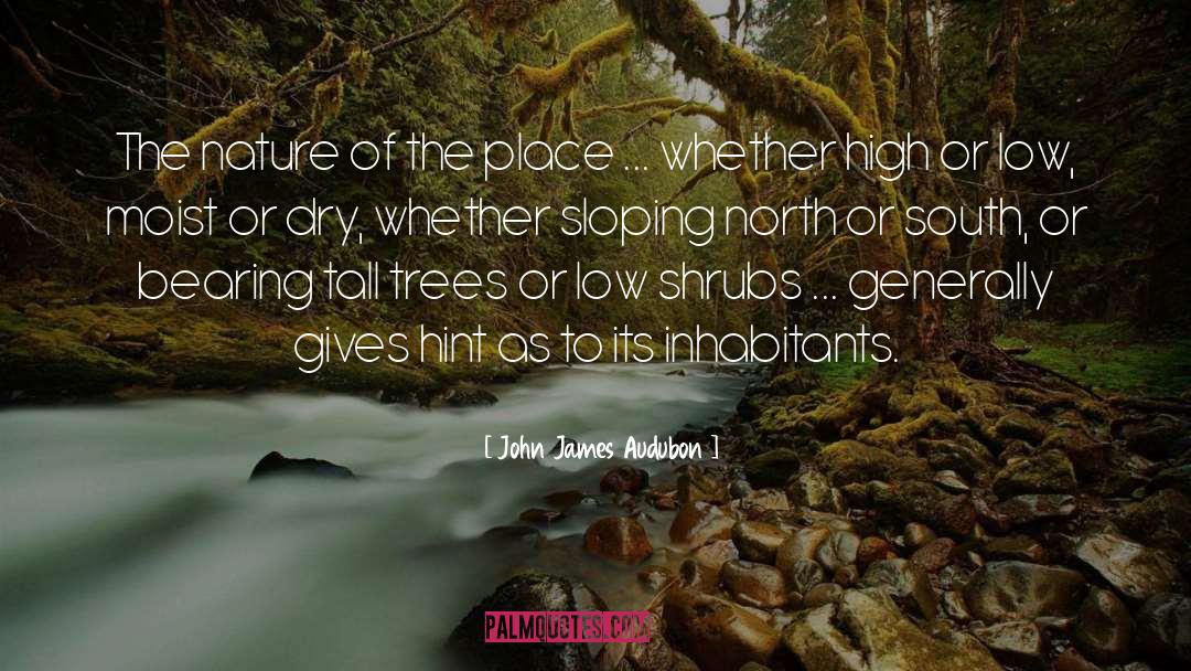 Inhabitants quotes by John James Audubon