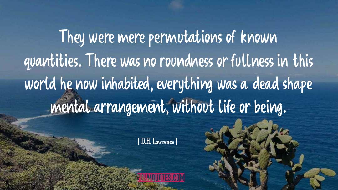 Inhabited quotes by D.H. Lawrence