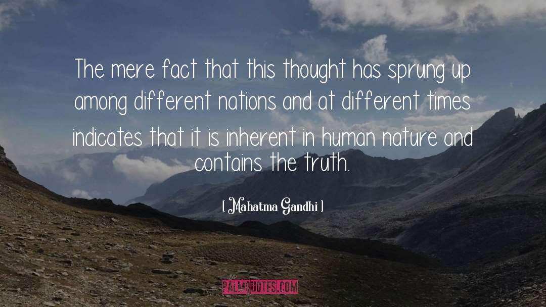 Inherent quotes by Mahatma Gandhi