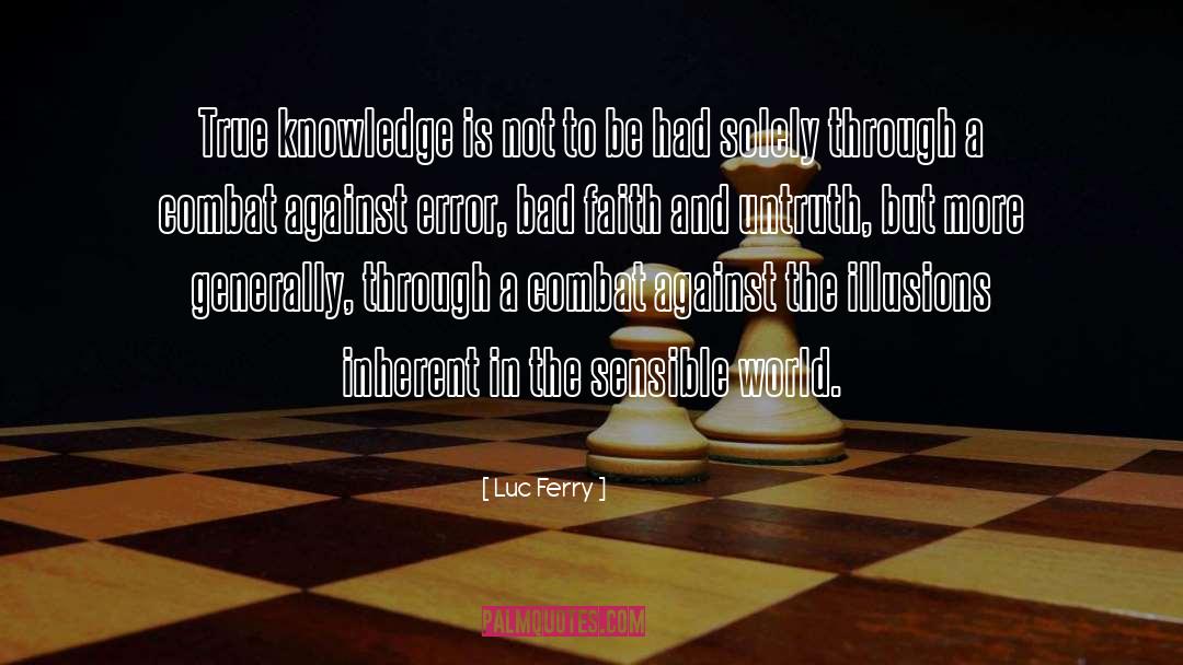 Inherent quotes by Luc Ferry