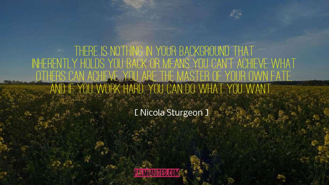 Inherently quotes by Nicola Sturgeon
