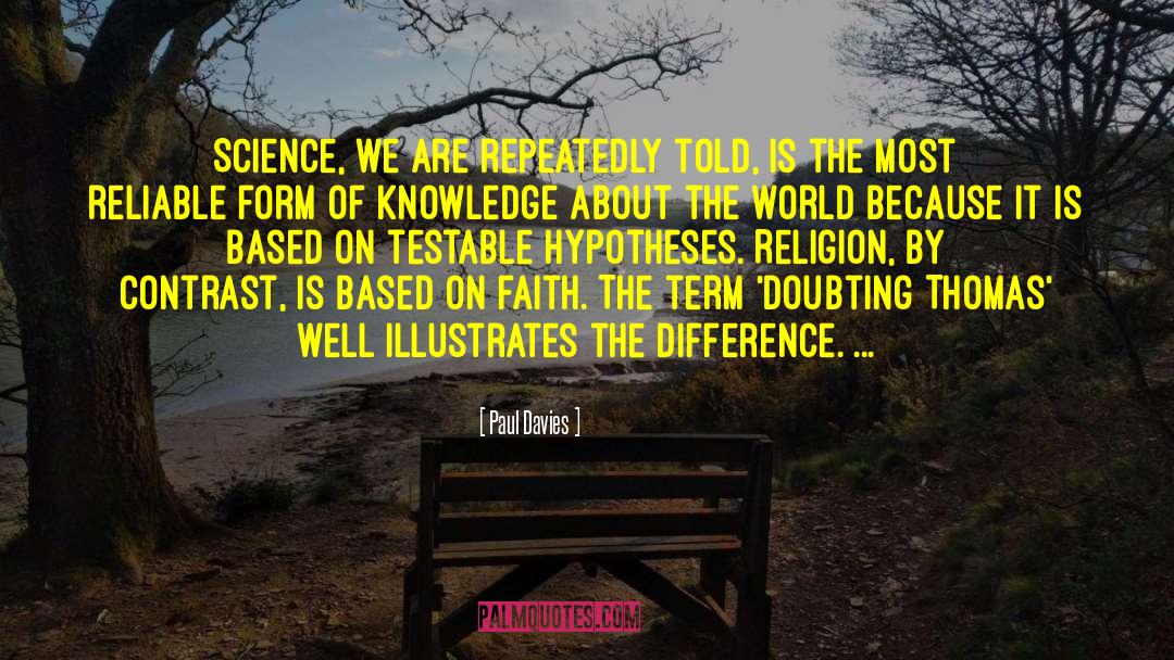 Inherit Knowledge quotes by Paul Davies