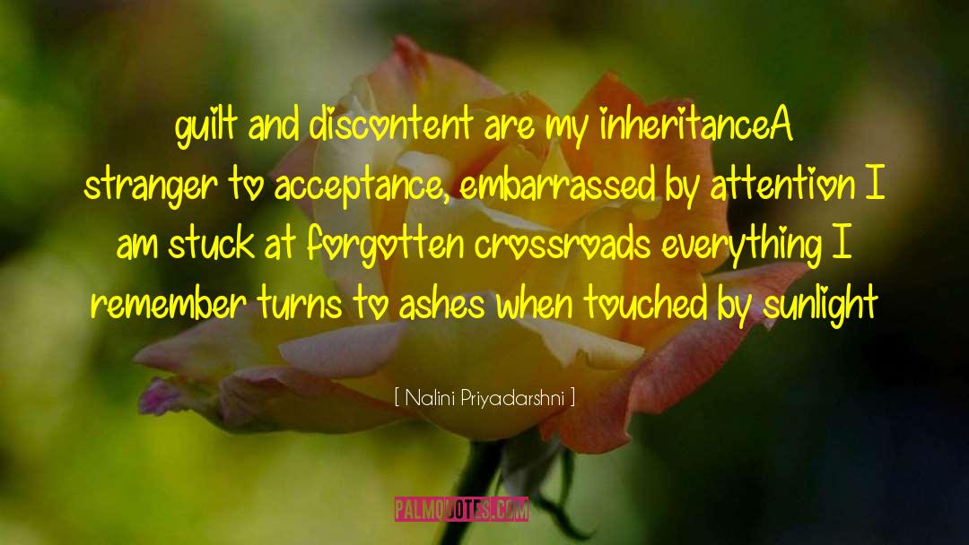 Inheritance quotes by Nalini Priyadarshni