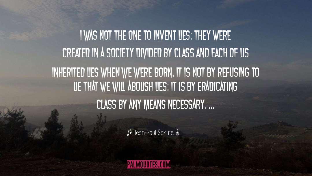 Inherited quotes by Jean-Paul Sartre