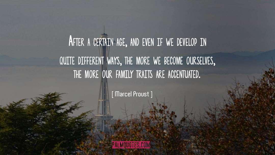 Inherited Traits quotes by Marcel Proust