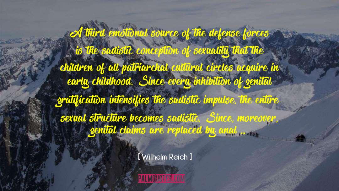 Inhibition quotes by Wilhelm Reich