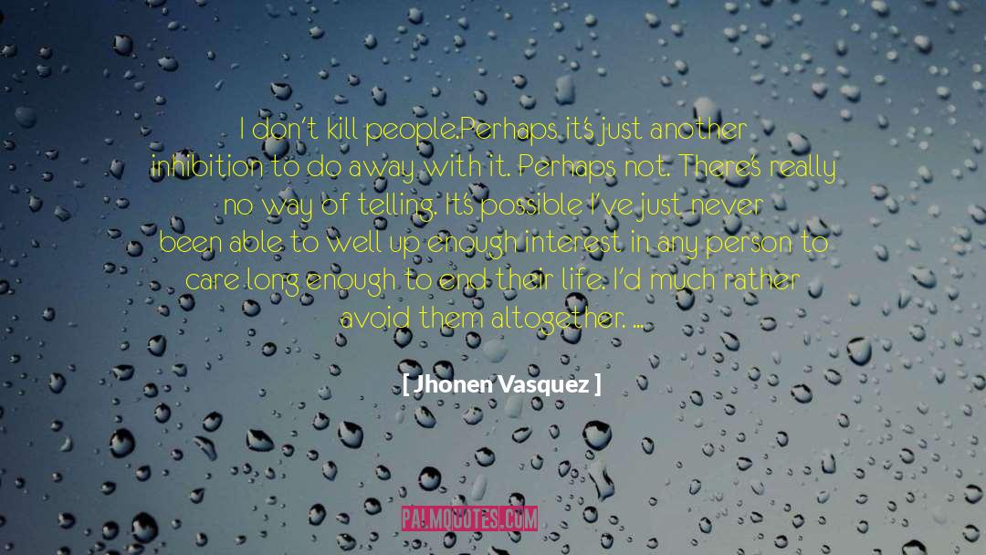 Inhibition quotes by Jhonen Vasquez