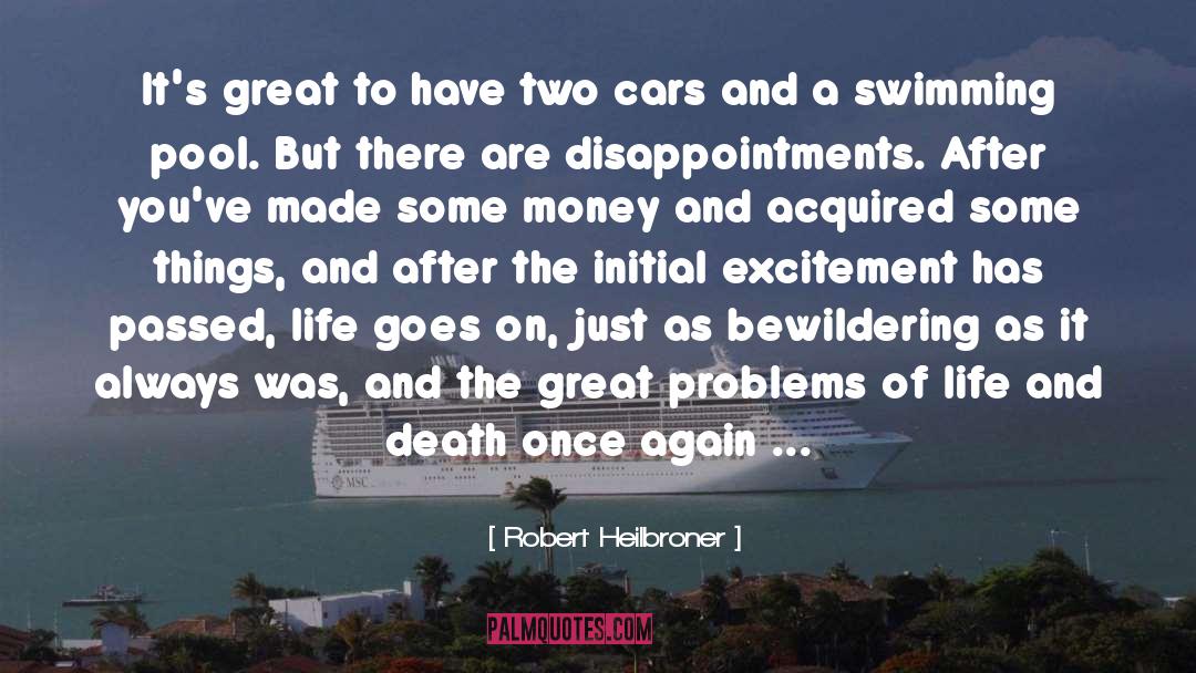 Initial quotes by Robert Heilbroner