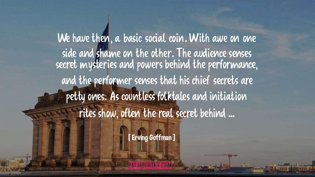 Initiation quotes by Erving Goffman