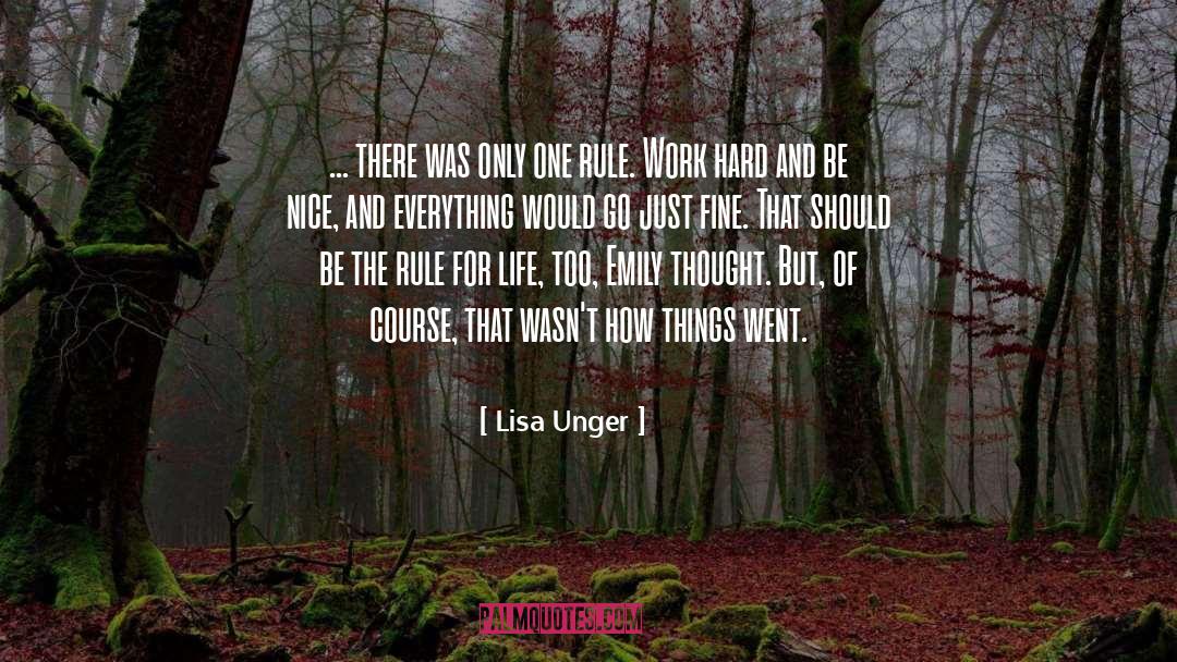 Initiative Work quotes by Lisa Unger