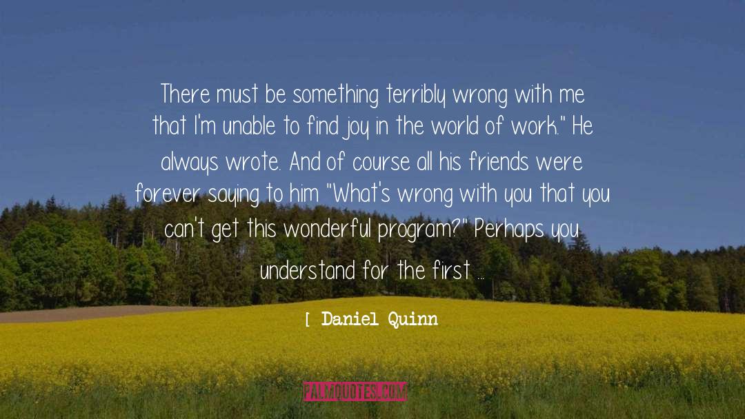 Initiative Work quotes by Daniel Quinn