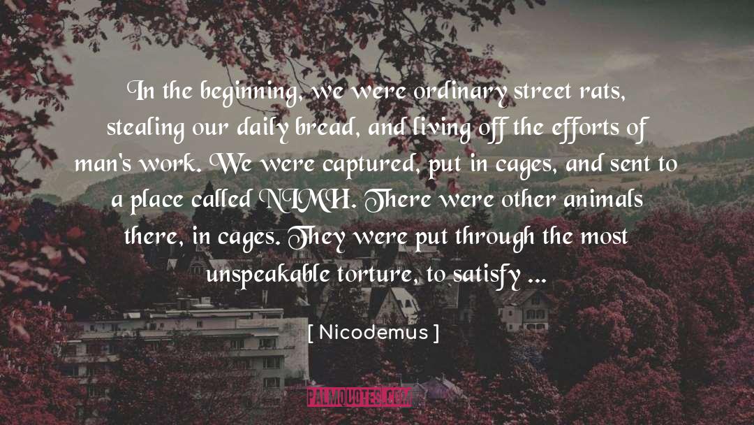 Injections quotes by Nicodemus