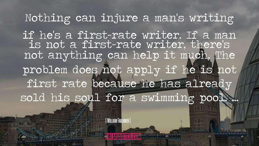 Injure quotes by William Faulkner