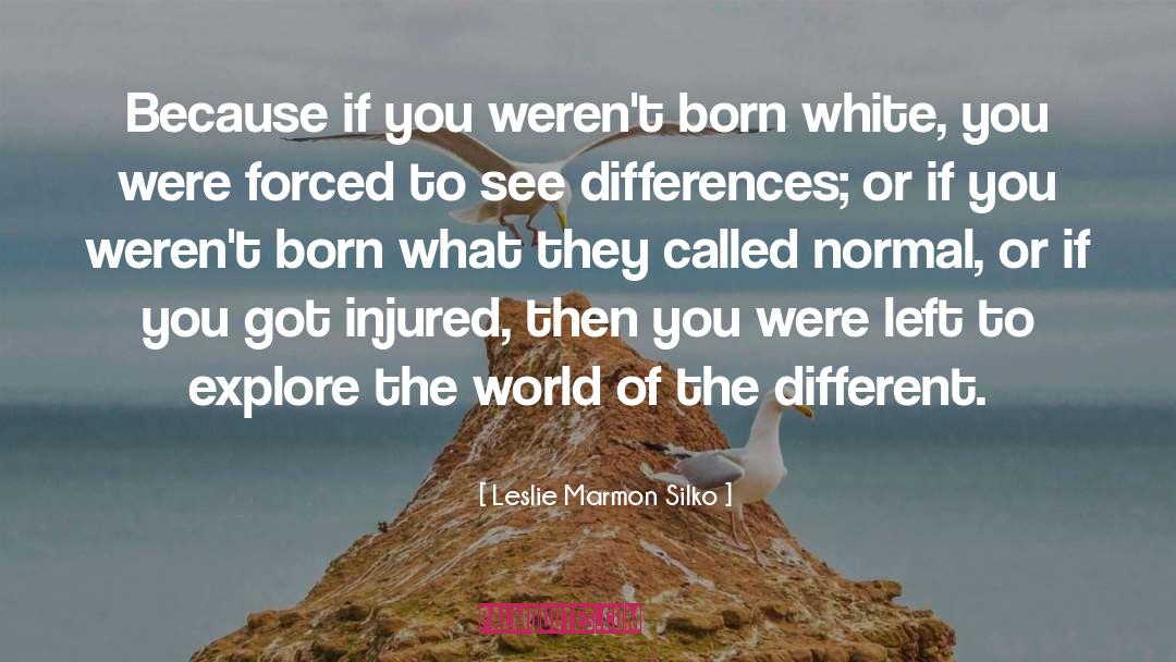 Injured quotes by Leslie Marmon Silko