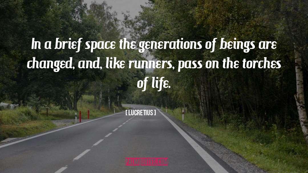 Injured Runners quotes by Lucretius