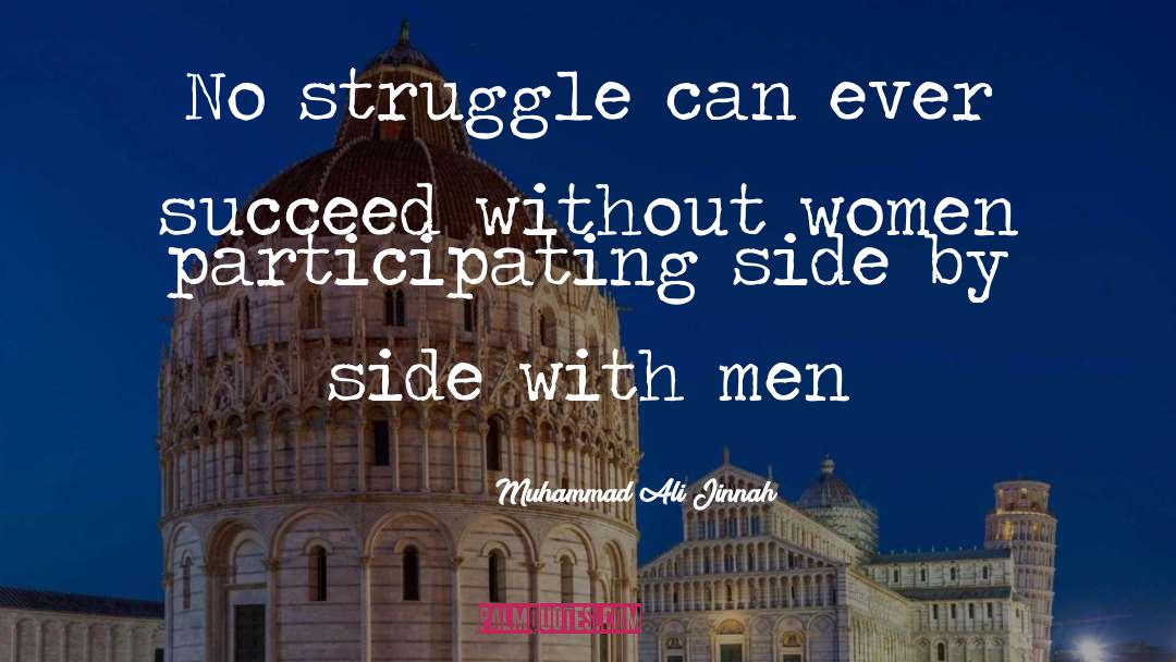 Injured Women quotes by Muhammad Ali Jinnah