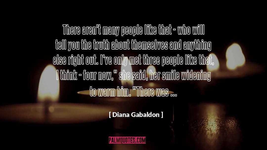 Injurious Truth quotes by Diana Gabaldon