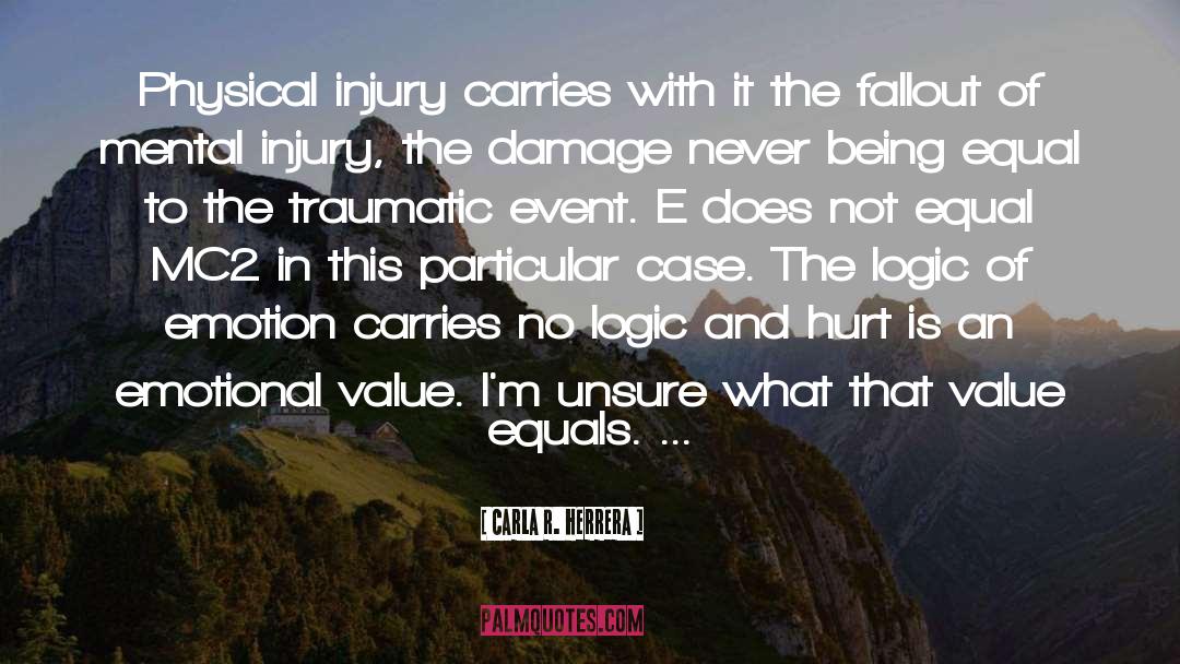 Injury quotes by Carla R. Herrera