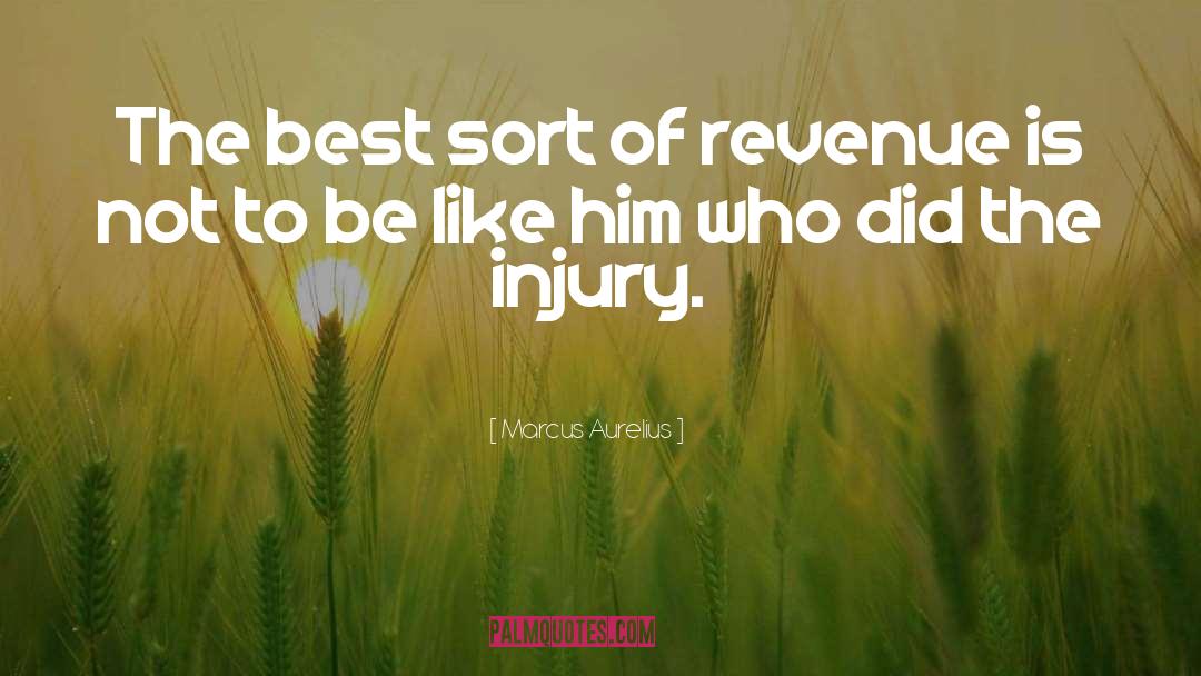 Injury quotes by Marcus Aurelius