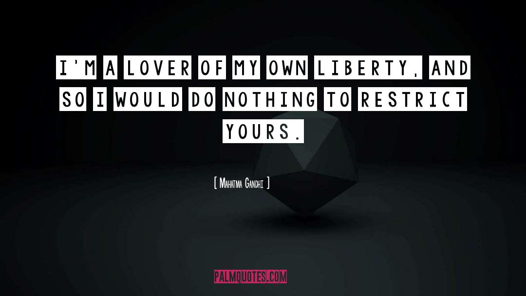 Injustice Liberty quotes by Mahatma Gandhi