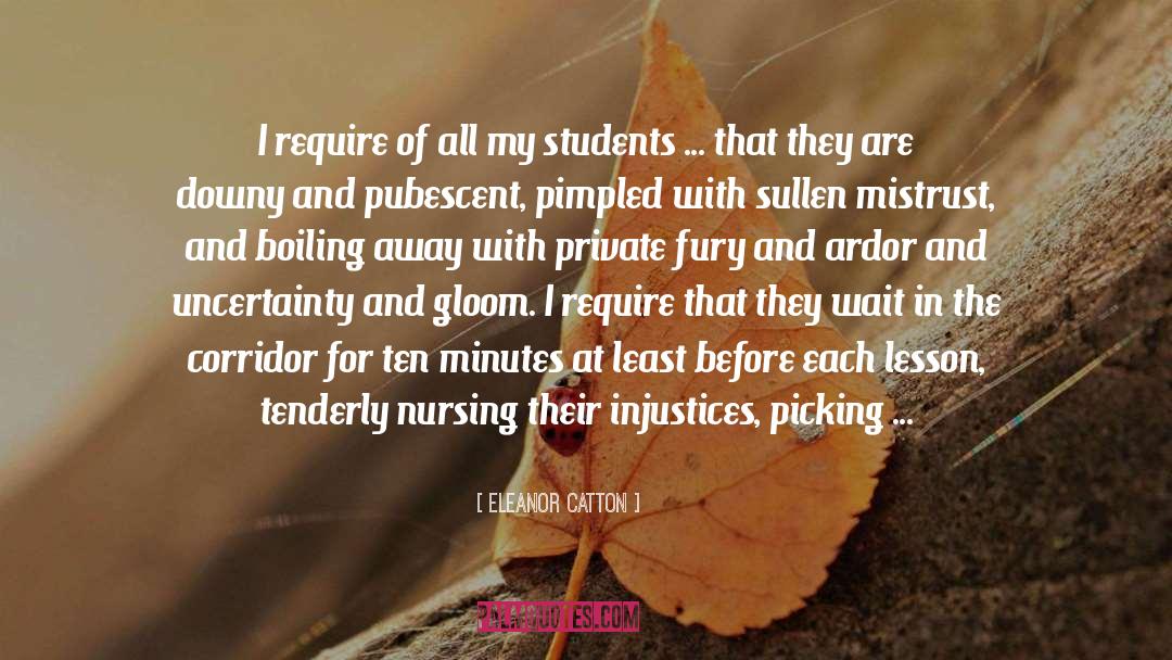 Injustices quotes by Eleanor Catton