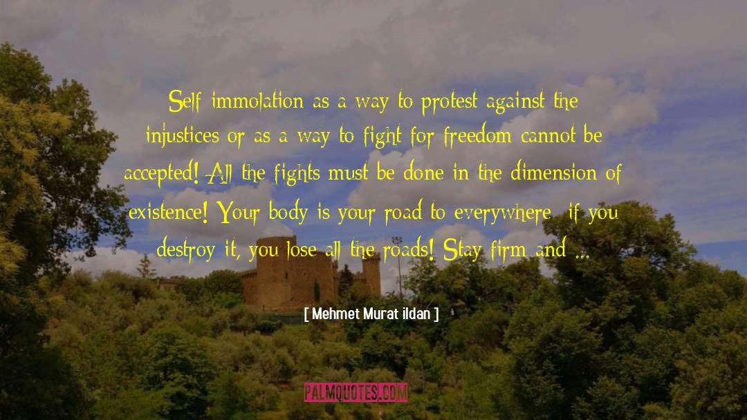 Injustices quotes by Mehmet Murat Ildan