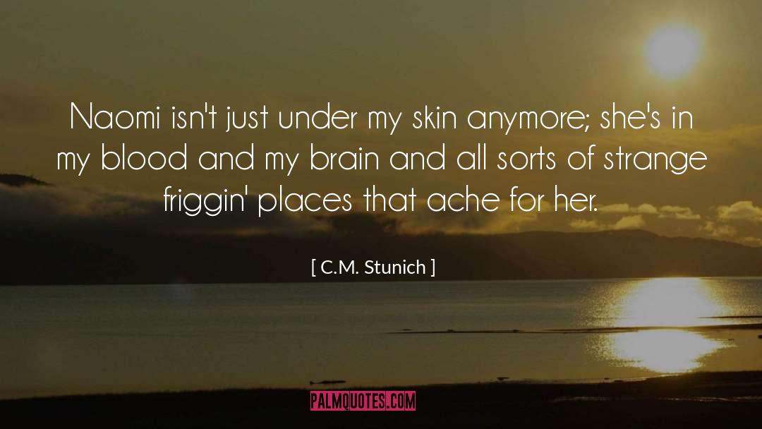 Ink Blood quotes by C.M. Stunich