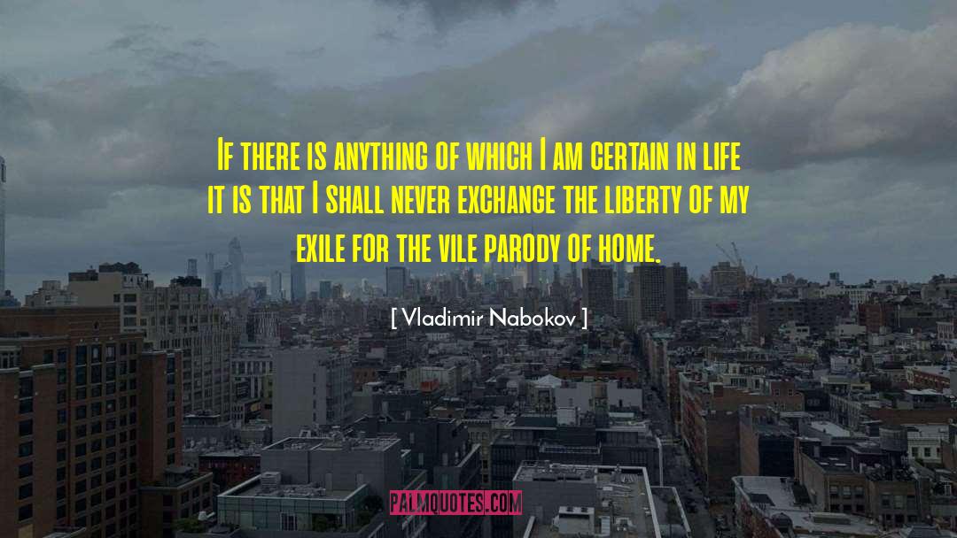 Ink Exchange quotes by Vladimir Nabokov