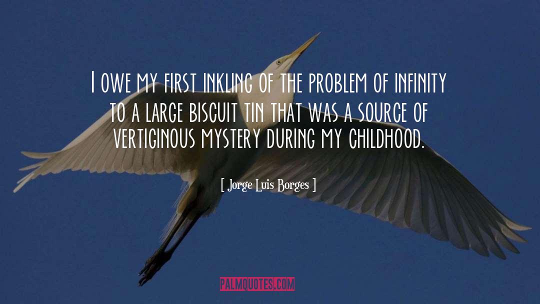 Inkling quotes by Jorge Luis Borges