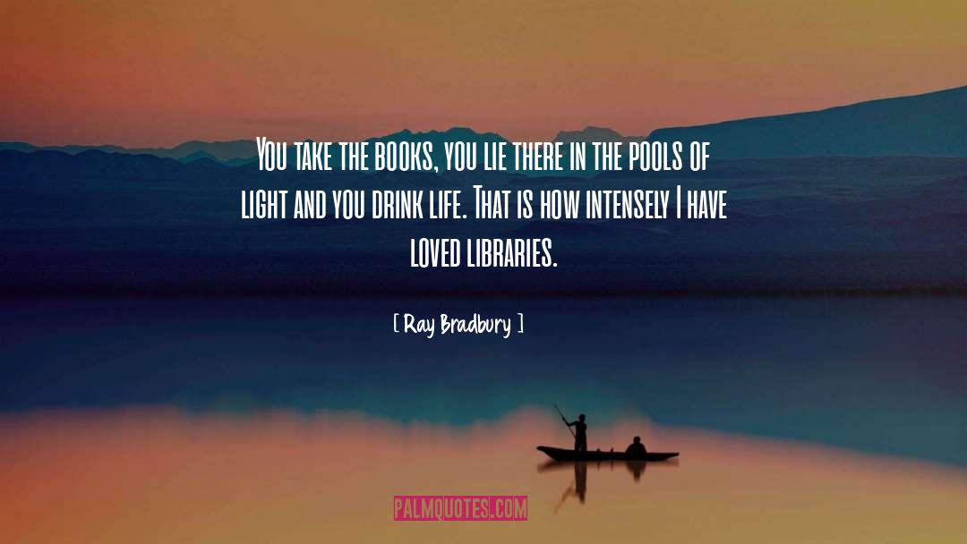 Inlays Pool quotes by Ray Bradbury