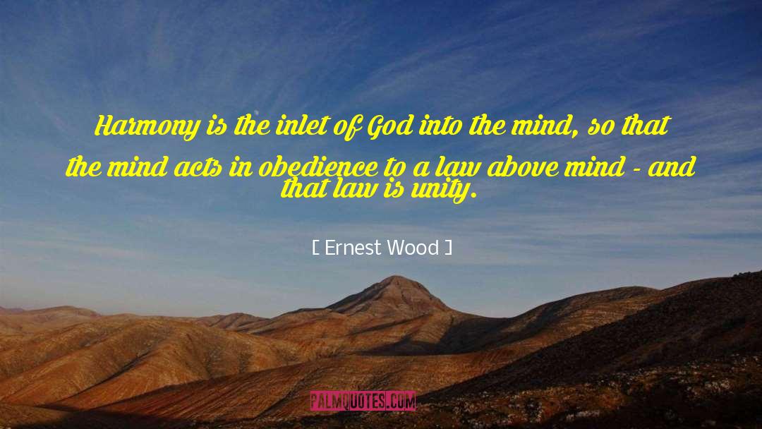 Inlet quotes by Ernest Wood