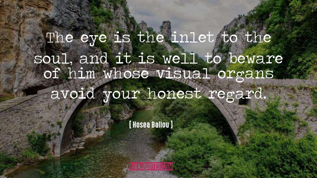 Inlet quotes by Hosea Ballou