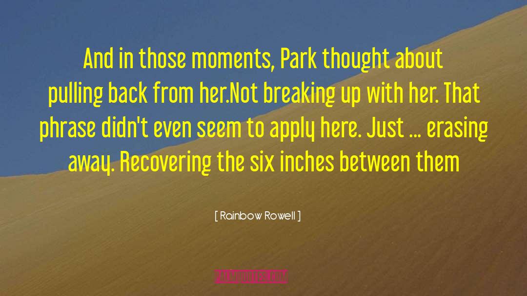 Inlow Park quotes by Rainbow Rowell
