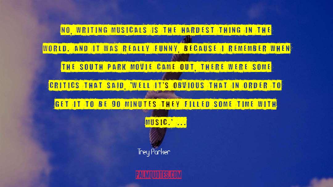 Inlow Park quotes by Trey Parker