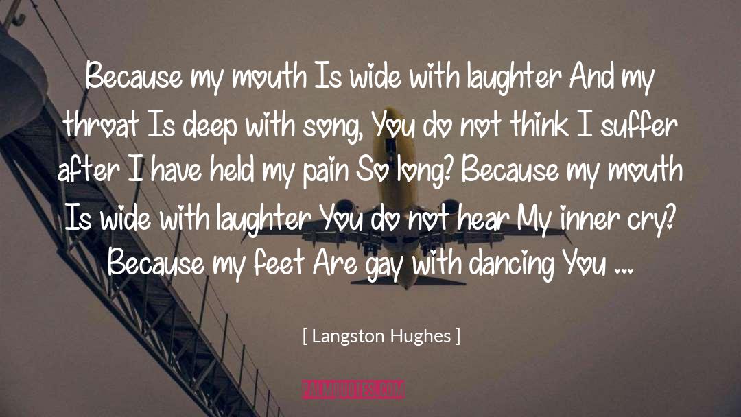 Inner Adornment quotes by Langston Hughes