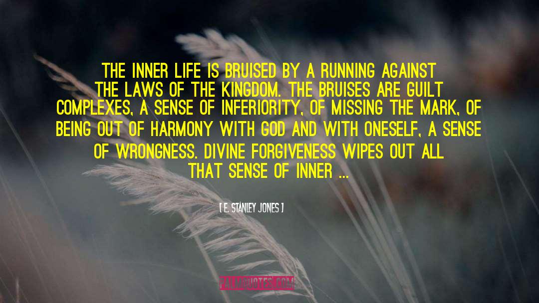 Inner Alienation quotes by E. Stanley Jones