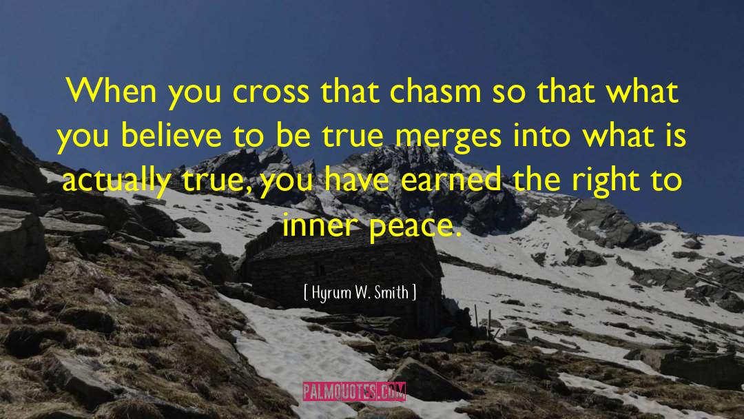 Inner Aliveness quotes by Hyrum W. Smith