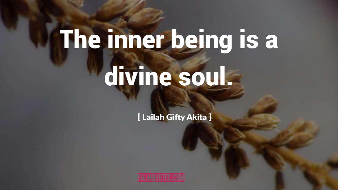 Inner Being quotes by Lailah Gifty Akita