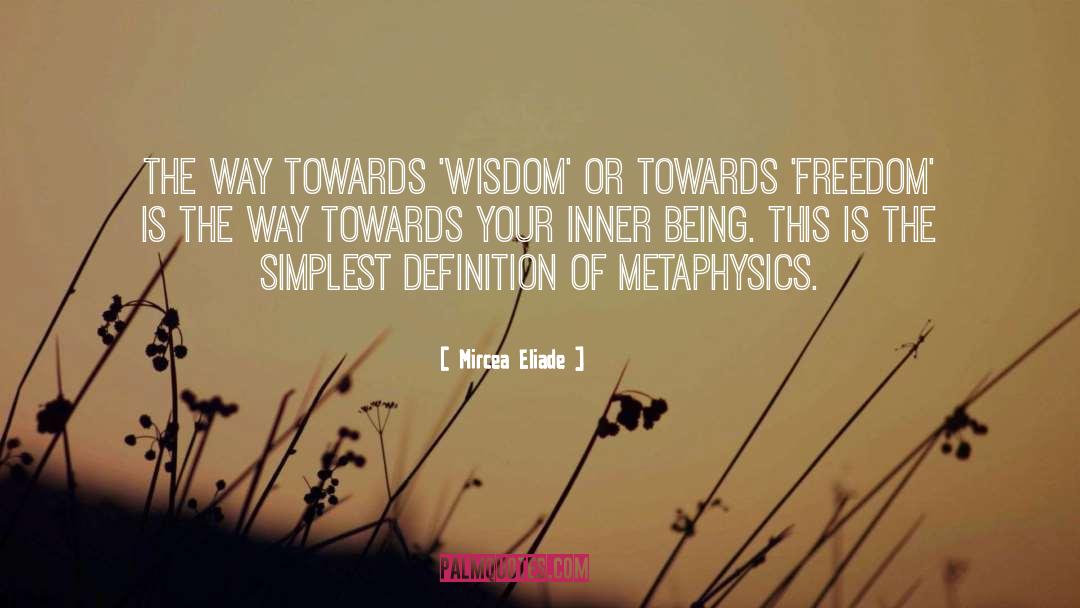 Inner Being quotes by Mircea Eliade