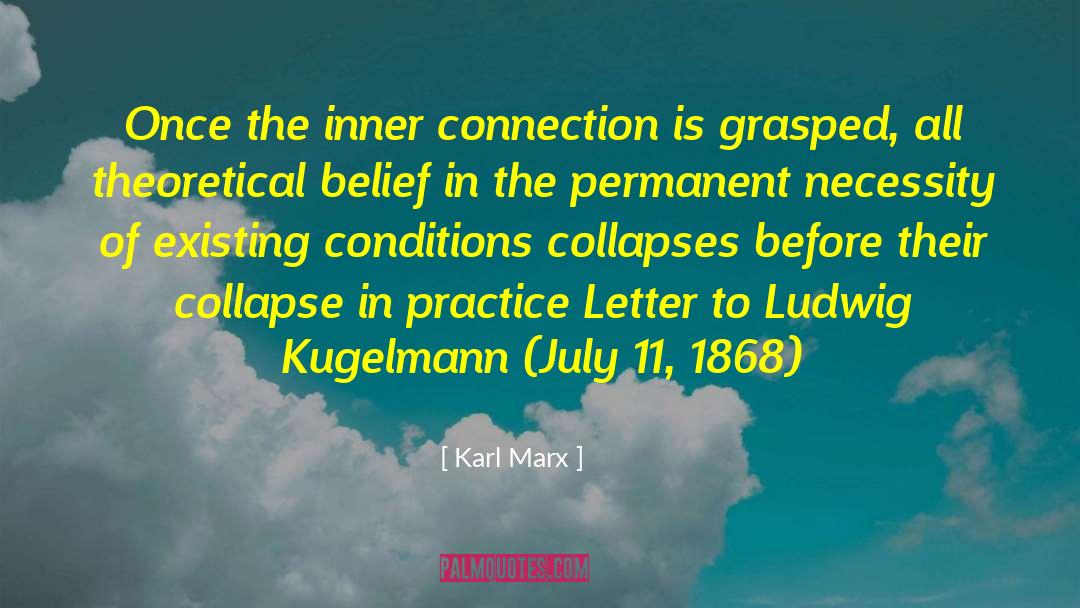Inner Belonging quotes by Karl Marx