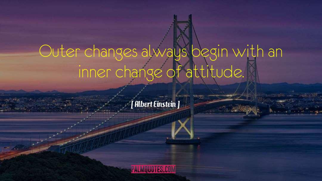 Inner Change quotes by Albert Einstein