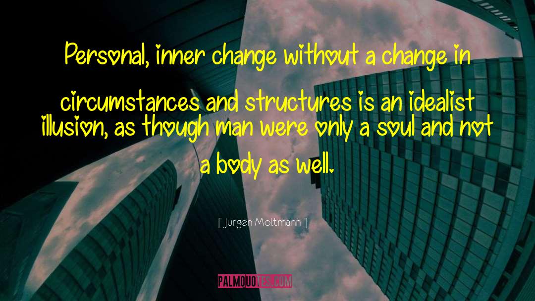 Inner Change quotes by Jurgen Moltmann