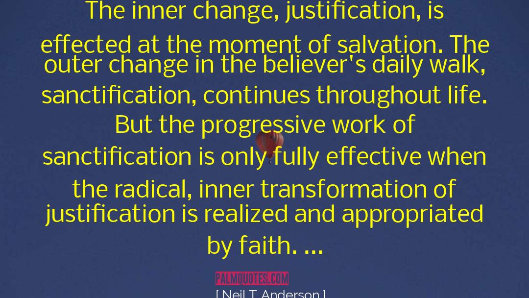 Inner Change quotes by Neil T. Anderson